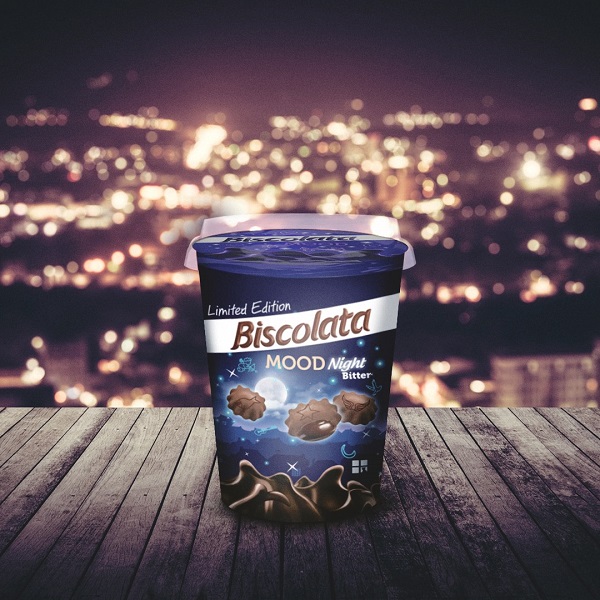 کوکی شکلات تلخ لیوانی بیسکولاتا Biscolata Night1