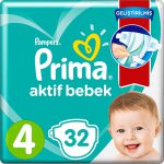 پریما 4 بسته 32 عدد