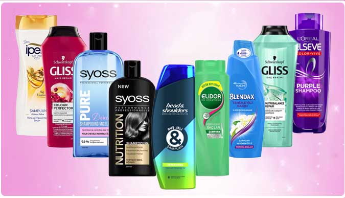 محصولات شامپو جلفا