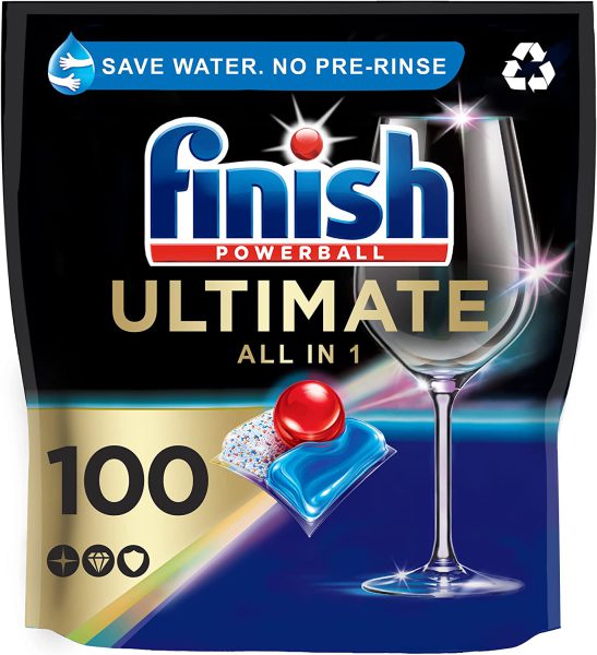 قرص ماشین ظرفشویی فینیش مدل Ultimate بسته 100 عددی