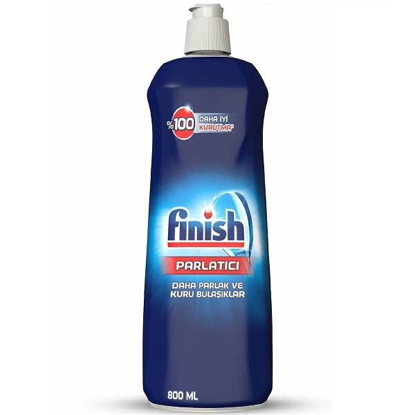 مایع جلادهنده ماشین ظرفشویی فینیش پلاس Finish Parlatici حجم 800 میل