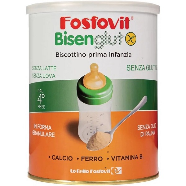 پودر بیسکوئیت ایتالیایی کودک فسفوییت Fesfovit حجم 400 گرم