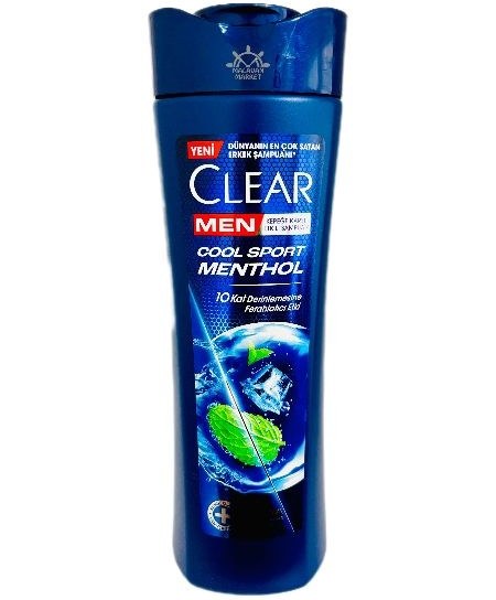 شامپو ضد شوره مردانه کلییر مدل کول اسپورت نعنا حجم ۳۵۰ میلی‌لیتر (ترکیه)
