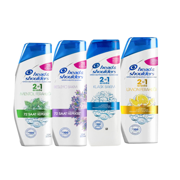 پک چهار عددی شامپو هد اند شولدرز اصل حجم  330 میل (قیمت عمده)