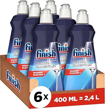 پک 6 عددی جلا دهنده ماشین ظرفشویی فینیش 400 میل (فروش عمده)
